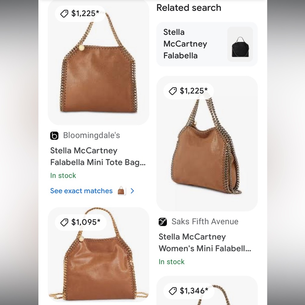 SOLD ❌ Stella McCartney Mini Falabella Bag - Picture 10 of 10